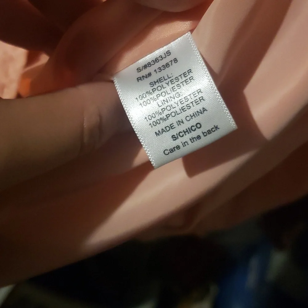 Light Pink Rose Jacket - Picture 6 of 6